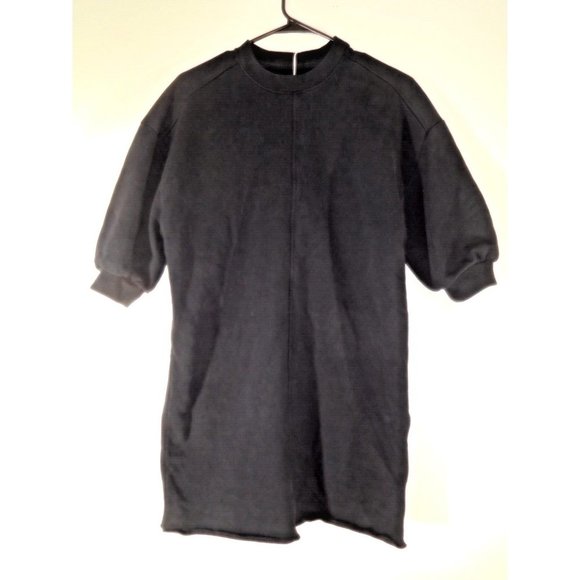 NEW Everlane Sweatshirt Dress Thick Material Women BLACK XXS NWT - Picture 7 of 9
